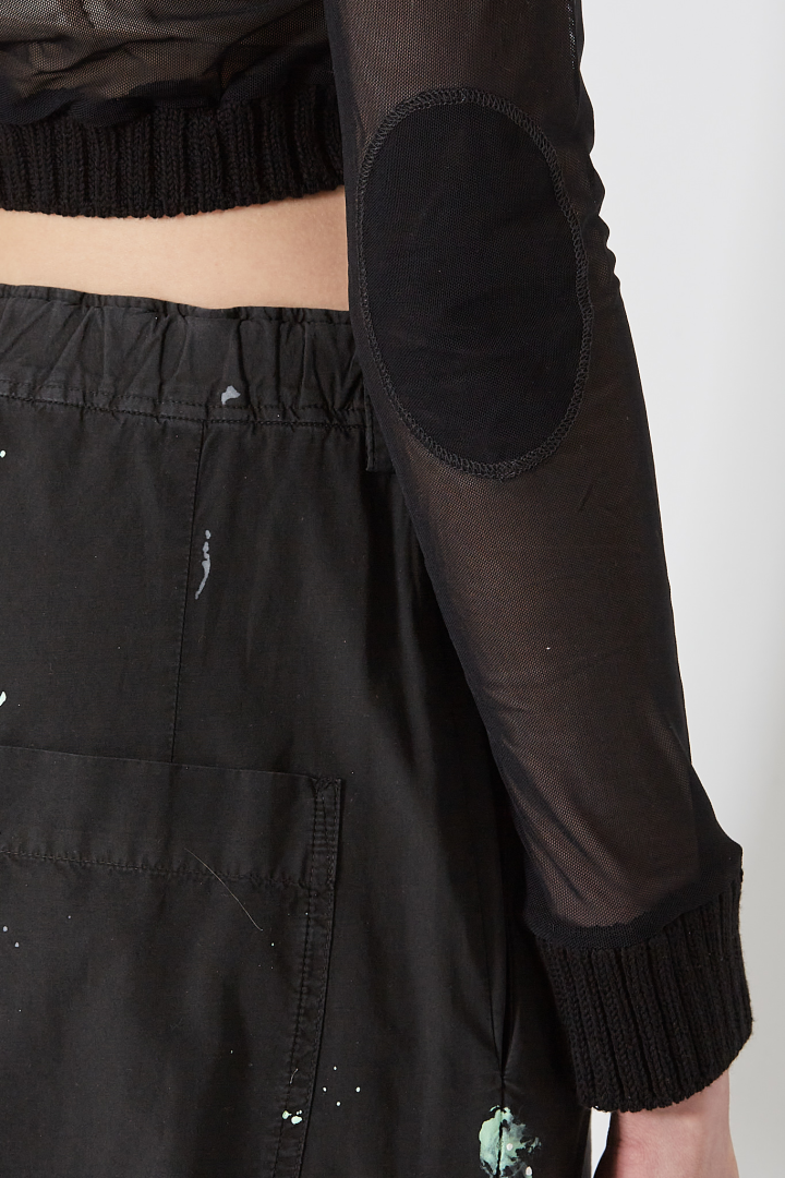 Long-Sleeved Top - Black