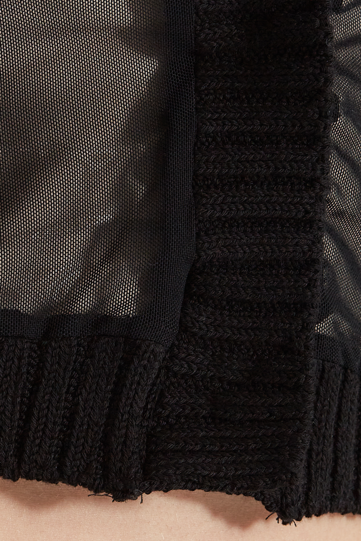 Long-Sleeved Top - Black