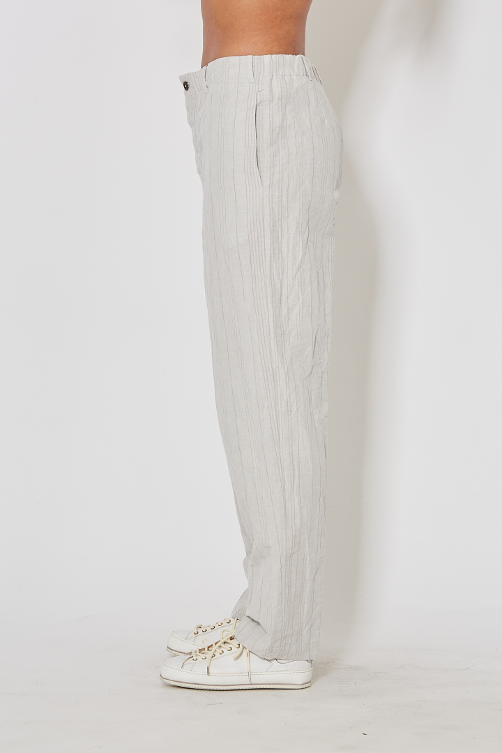 Slim Pullon Pants - Grey Slim Pullon Pants - Grey