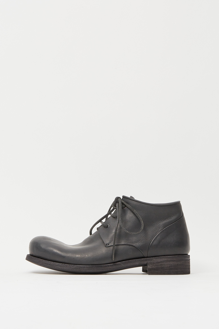 Short Combat Boots - Black