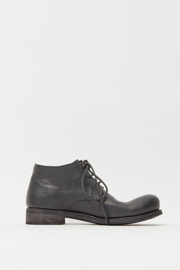 Short Combat Boots - Black