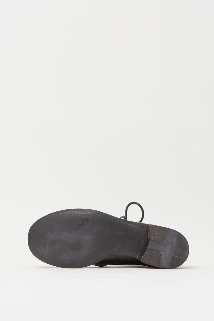 Short Combat Boots - Black