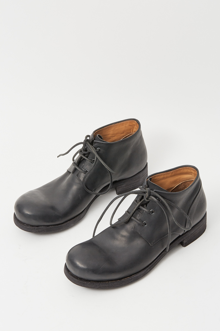 Short Combat Boots - Black