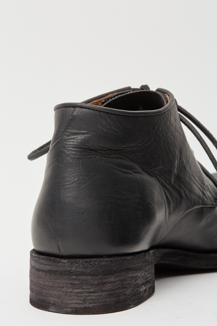 Short Combat Boots - Black