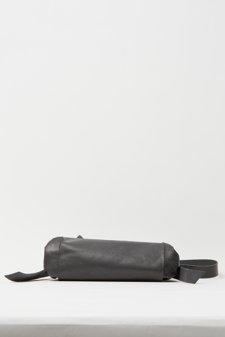 Small Expandable Accordion Bag - Black