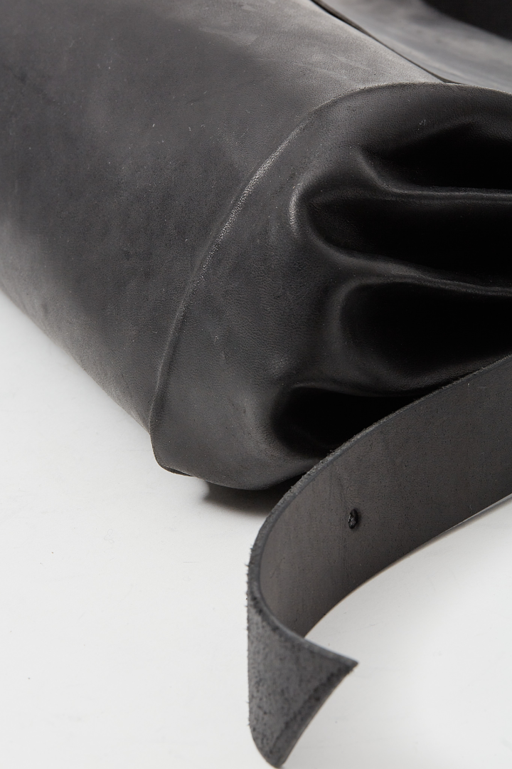 Small Expandable Accordion Bag - Black