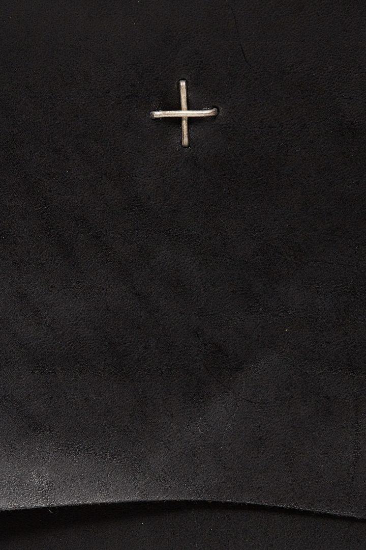 Small Expandable Accordion Bag - Black