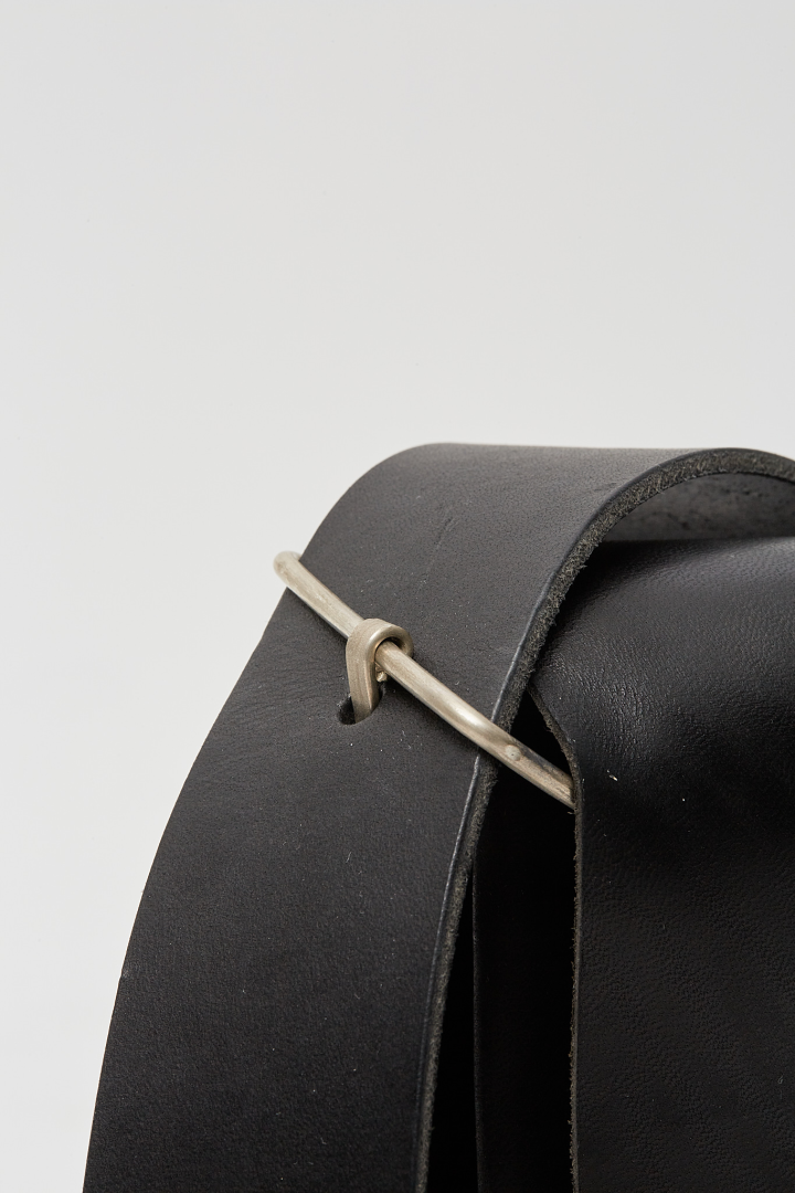 Small Expandable Accordion Bag - Black