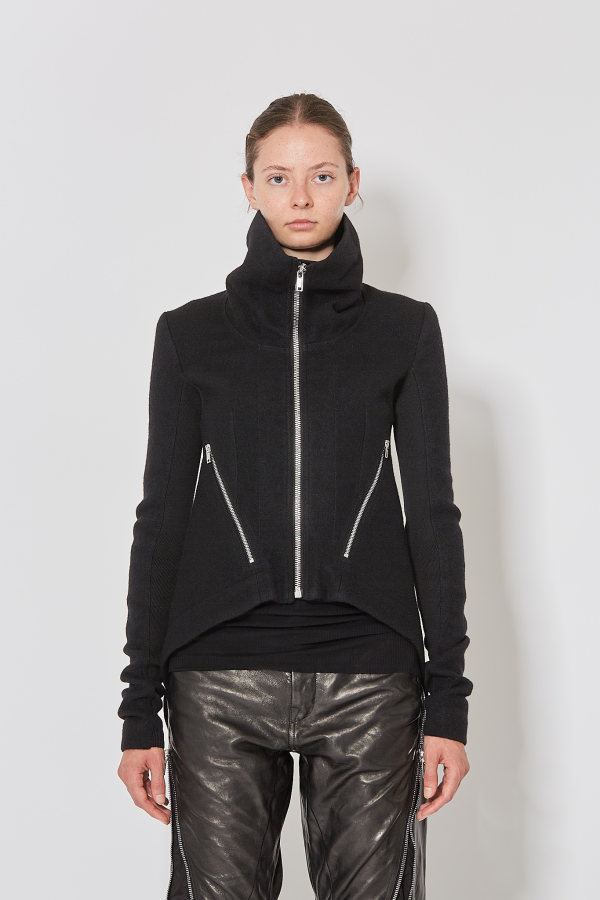 Zipped Naska Biker - Black