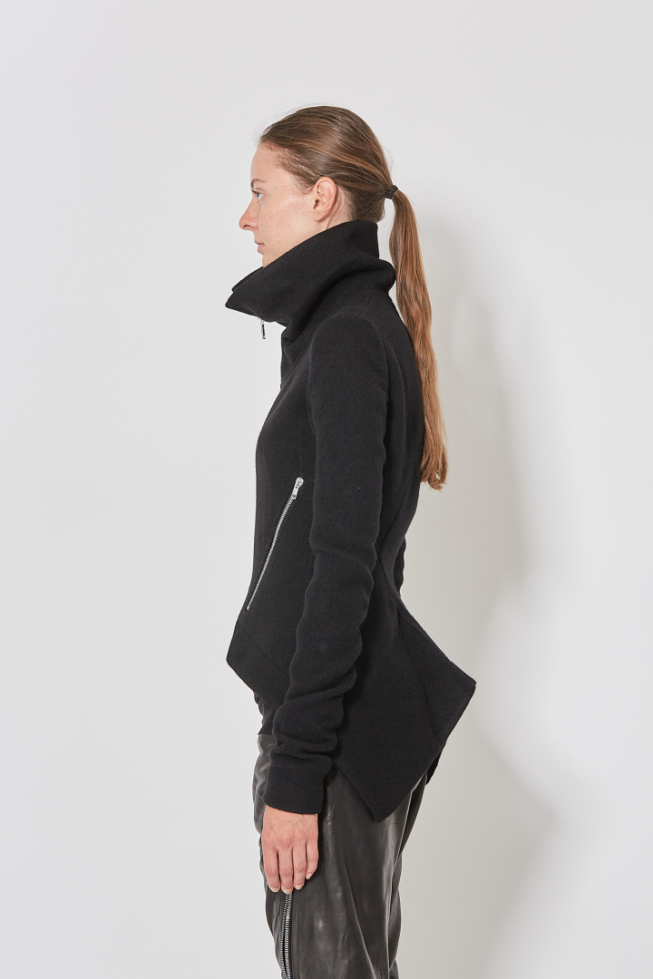 Zipped Naska Biker - Black