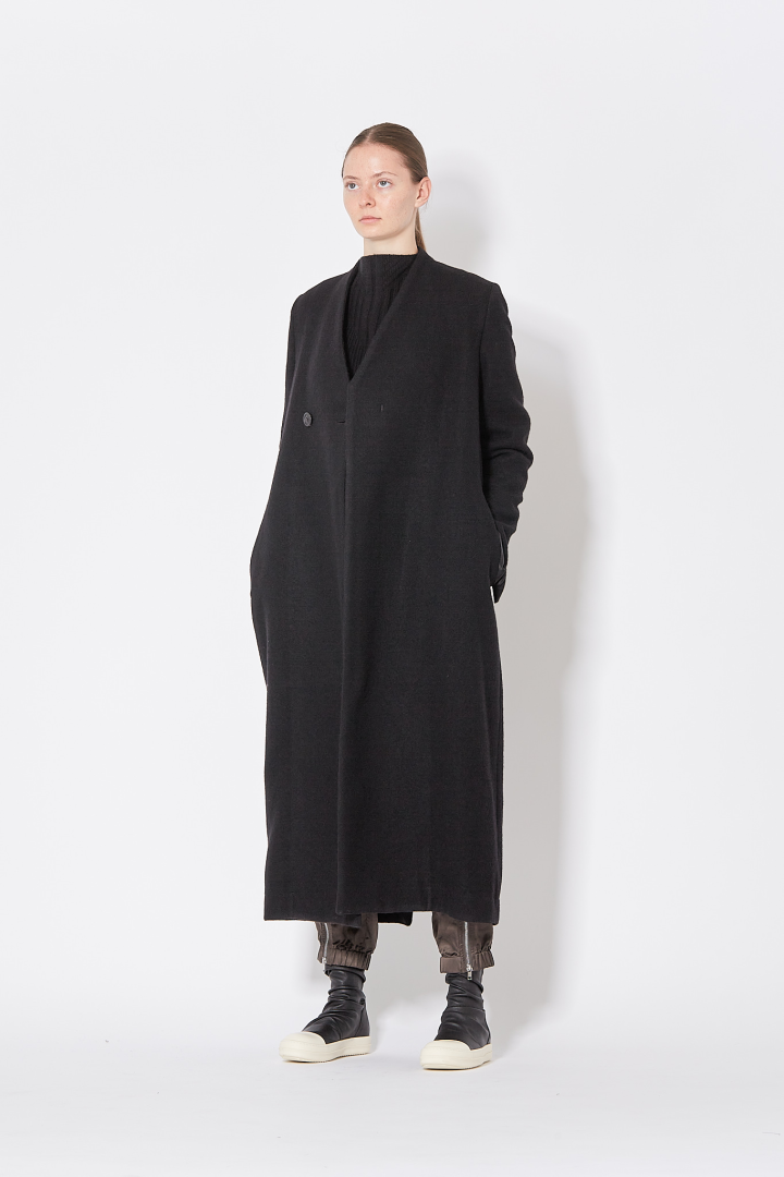 Knit Sweater Fisherman Round Neck - Black
