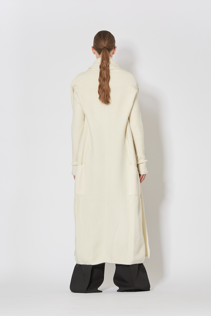 Long Cardigan - Off White