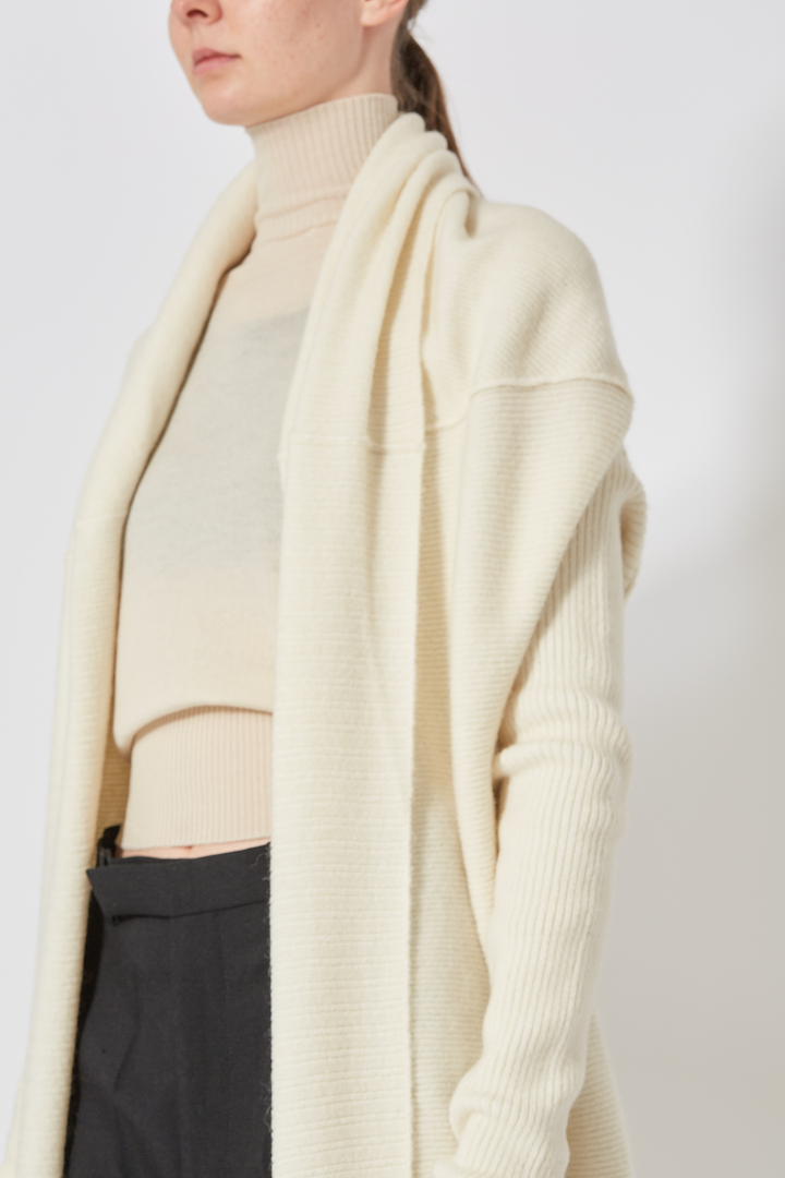 Long Cardigan - Off White