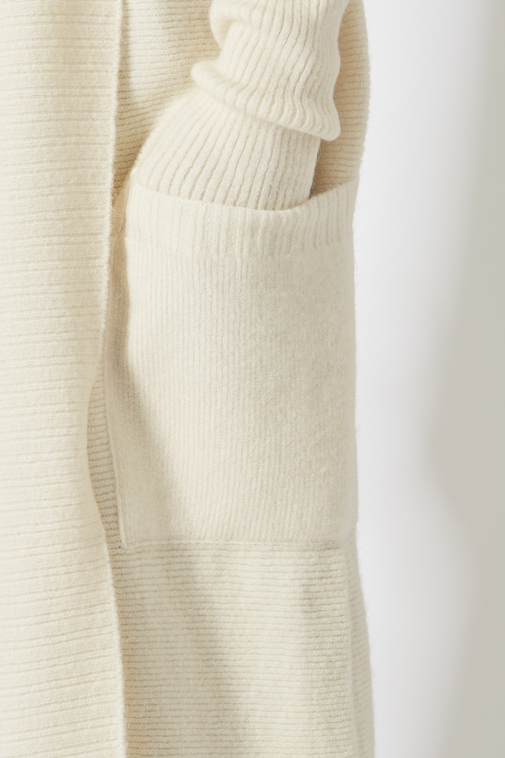 Long Cardigan - Off White