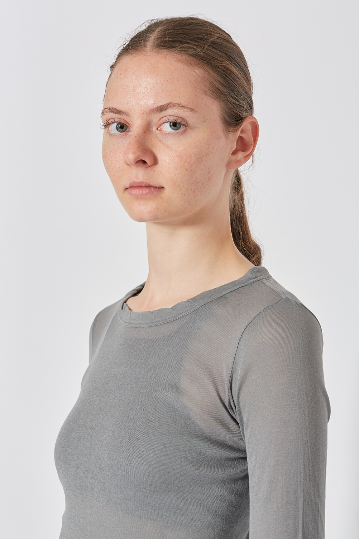 Rib LS T - Blue