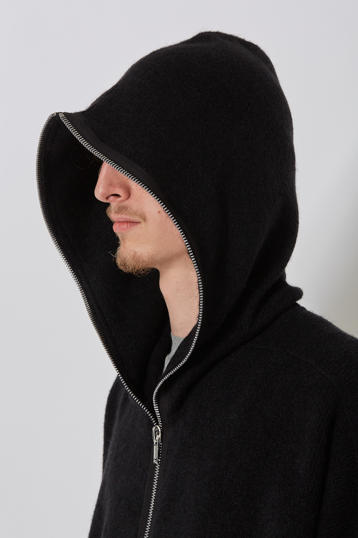 Jacket Gimp Hoodie Oversize - Black