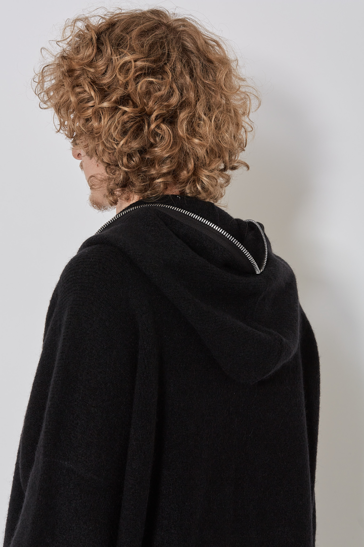 Jacket Gimp Hoodie Oversize - Black