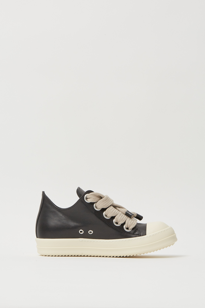 Jumbolace Low Sneaks - Black/Off White