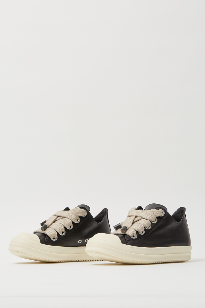 Jumbolace Low Sneaks - Black/Off White