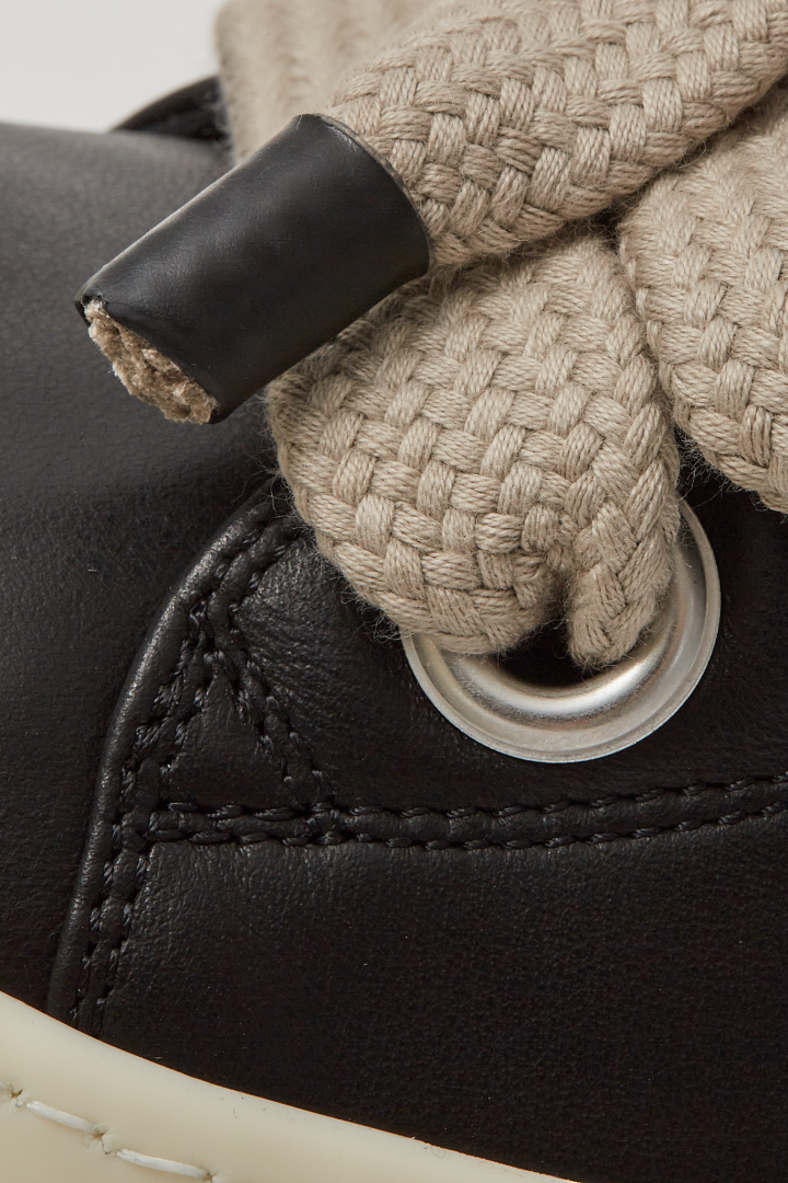 Jumbolace Low Sneaks - Black/Off White