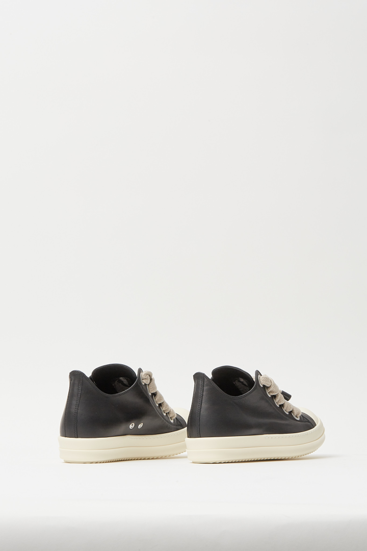 Jumbolace Low Sneaks - Black/Off White