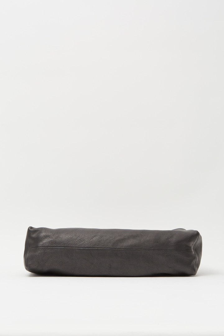 Leather Bag Cropped Gemini - Black Leather Bag Cropped Gemini - Black