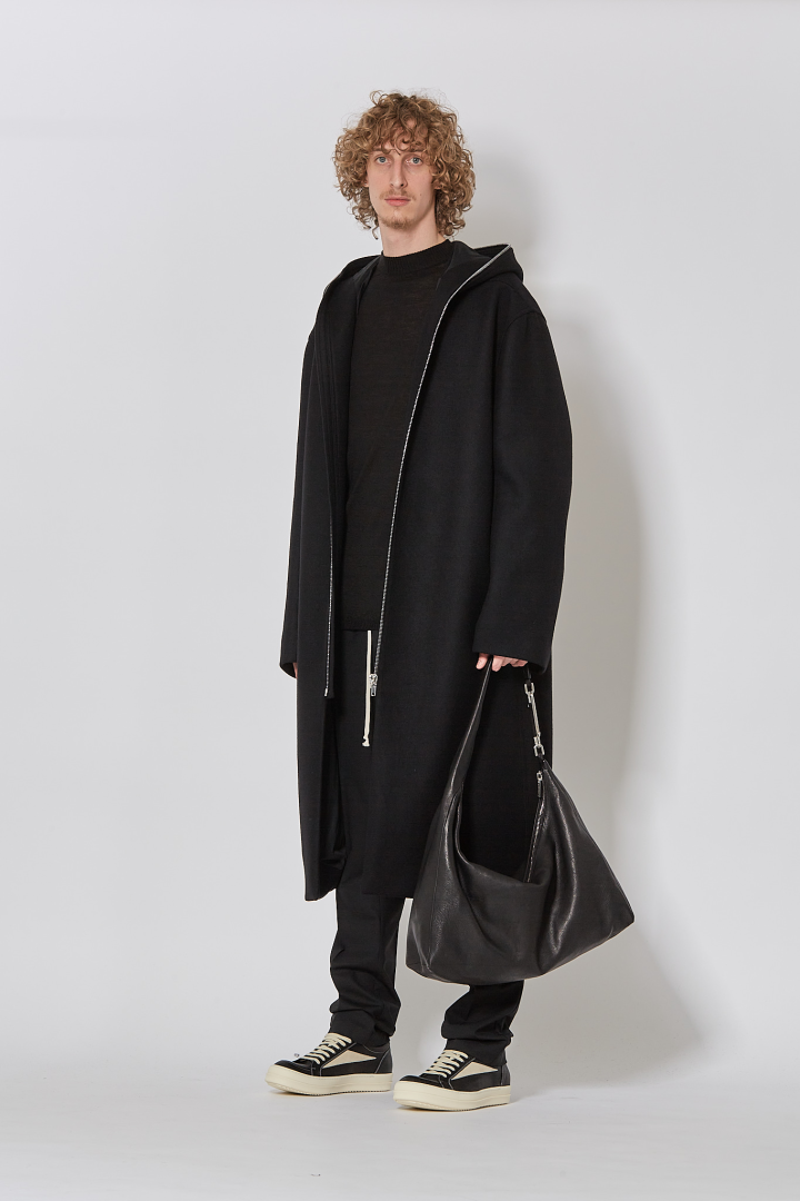 Leather Bag Cropped Gemini - Black Leather Bag Cropped Gemini - Black