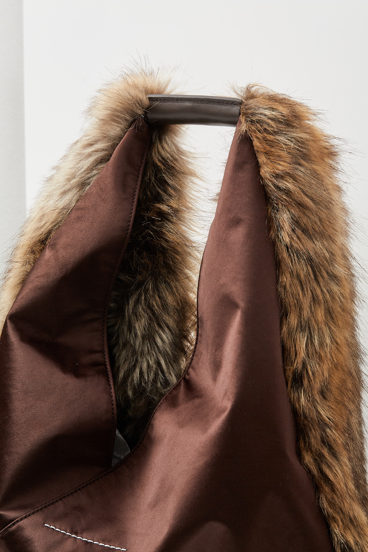 Handbag - Curds + Whey/Tobacco Brown Black