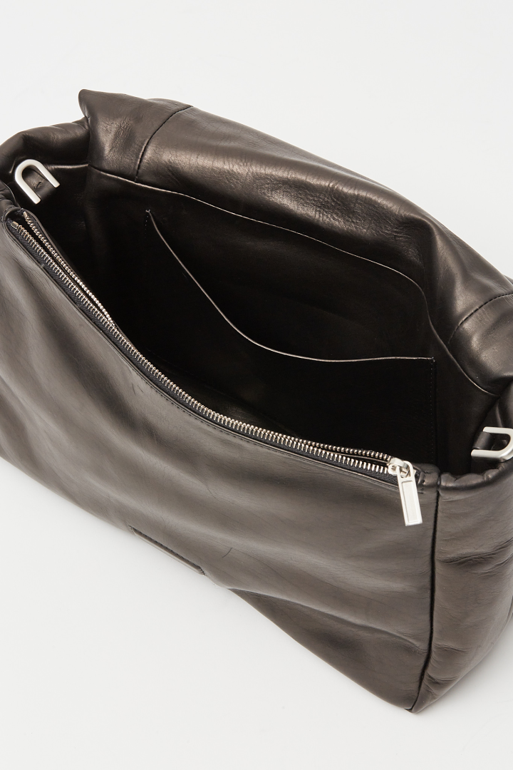 Leather Bag Big Pillow Griffin - Black Leather Bag Big Pillow Griffin - Black