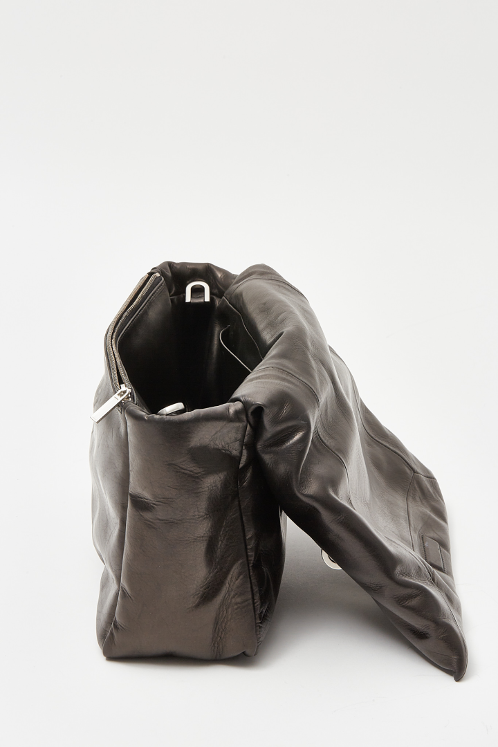 Leather Bag Big Pillow Griffin - Black Leather Bag Big Pillow Griffin - Black