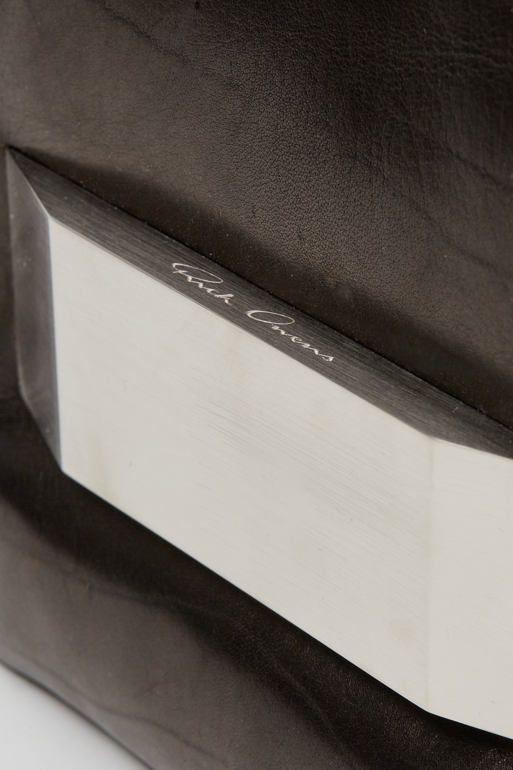 Leather Bag Big Pillow Griffin - Black Leather Bag Big Pillow Griffin - Black