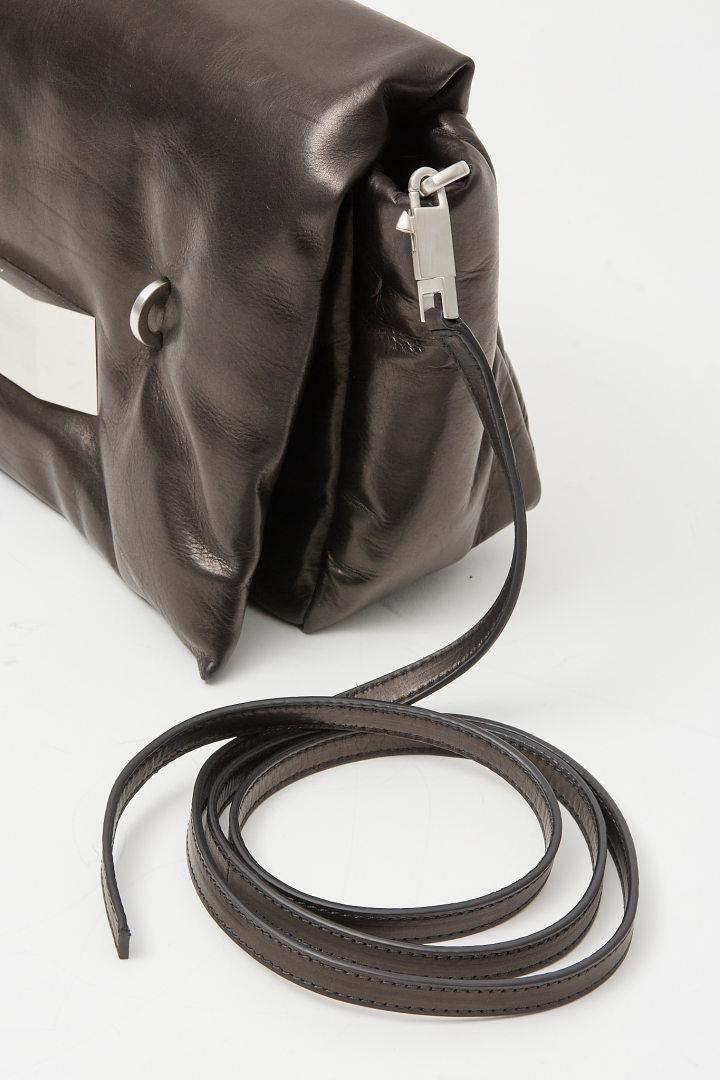 Leather Bag Big Pillow Griffin - Black Leather Bag Big Pillow Griffin - Black