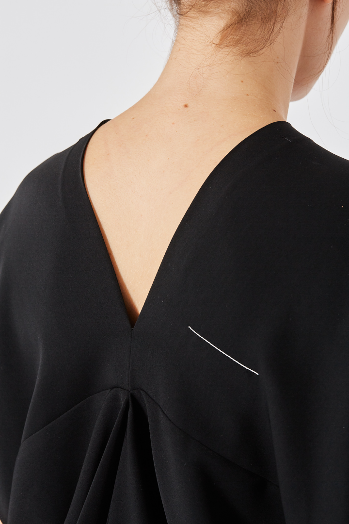 Short Sleeved Top - Black