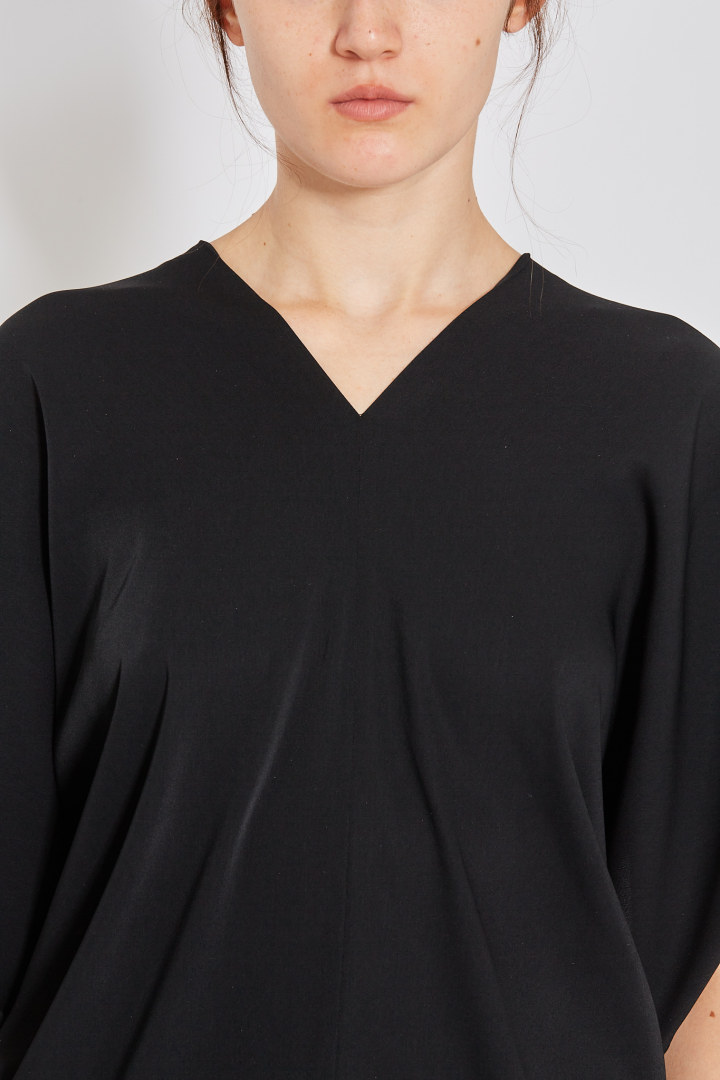 Short Sleeved Top - Black