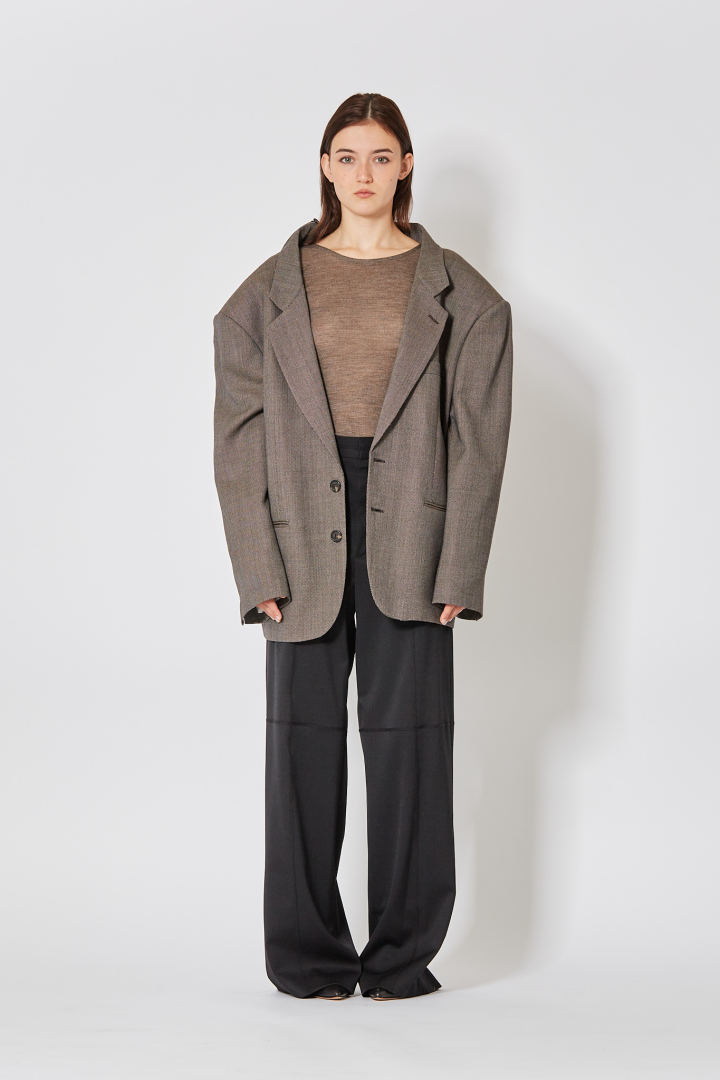 Long Sleeved Top - Taupe