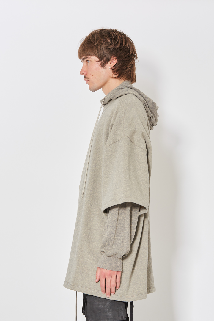 Sweatshirt Tommy Hustler Hoodie - Melange Grey