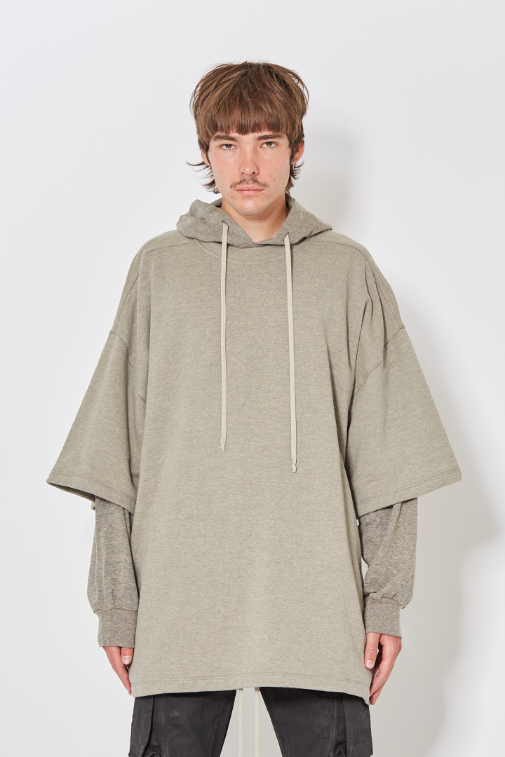 Sweatshirt Tommy Hustler Hoodie - Melange Grey