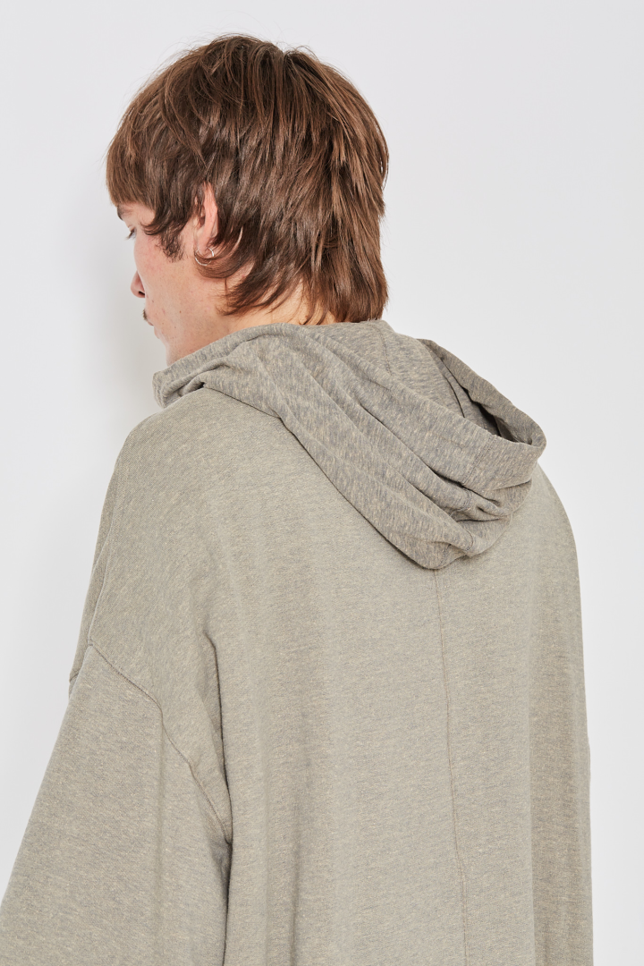 Sweatshirt Tommy Hustler Hoodie - Melange Grey