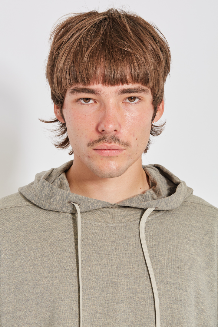 Sweatshirt Tommy Hustler Hoodie - Melange Grey