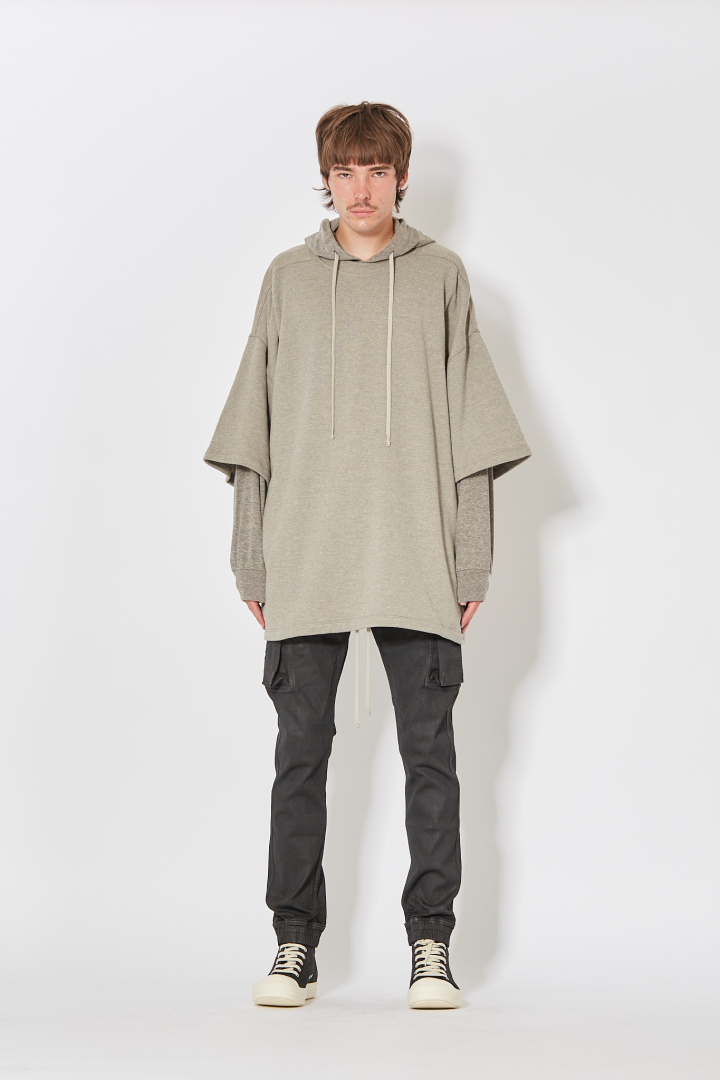Sweatshirt Tommy Hustler Hoodie - Melange Grey