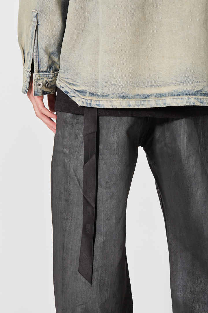 Denim Jacket Jumbo Outershirt - Mineral Pearl
