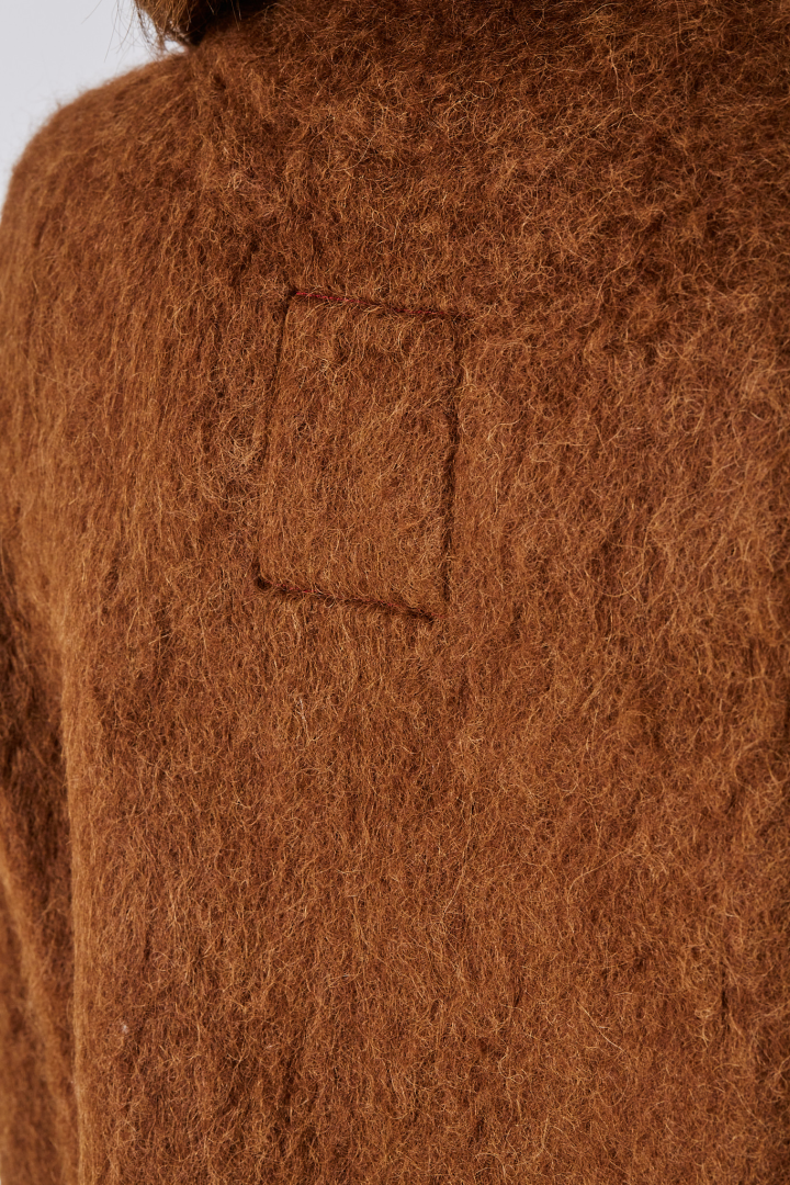 High Neck Top - Mustard