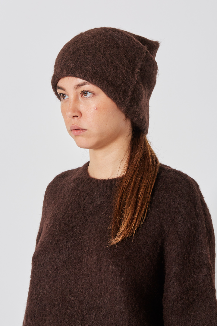 Knit Sweater  - Dark Brown