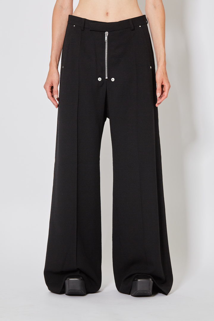 Tailored Wide Belas - Black