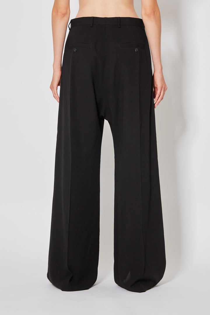 Tailored Wide Belas - Black