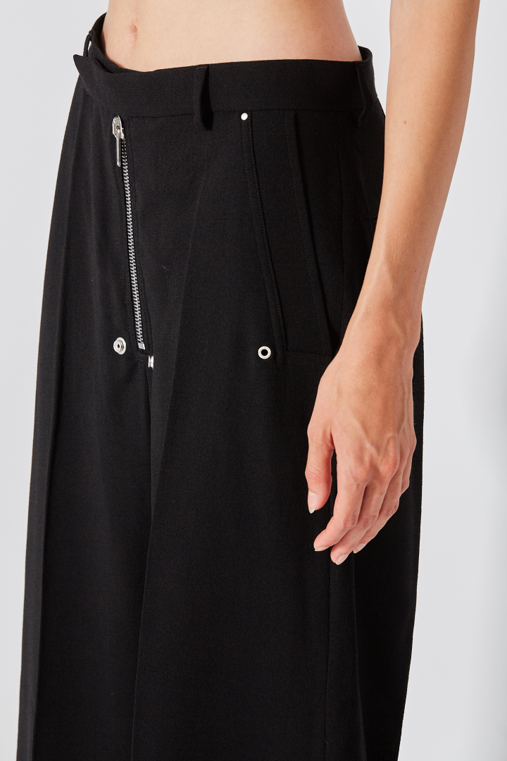 Tailored Wide Belas - Black