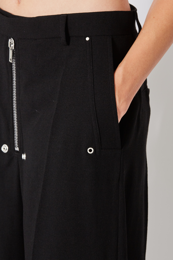Tailored Wide Belas - Black