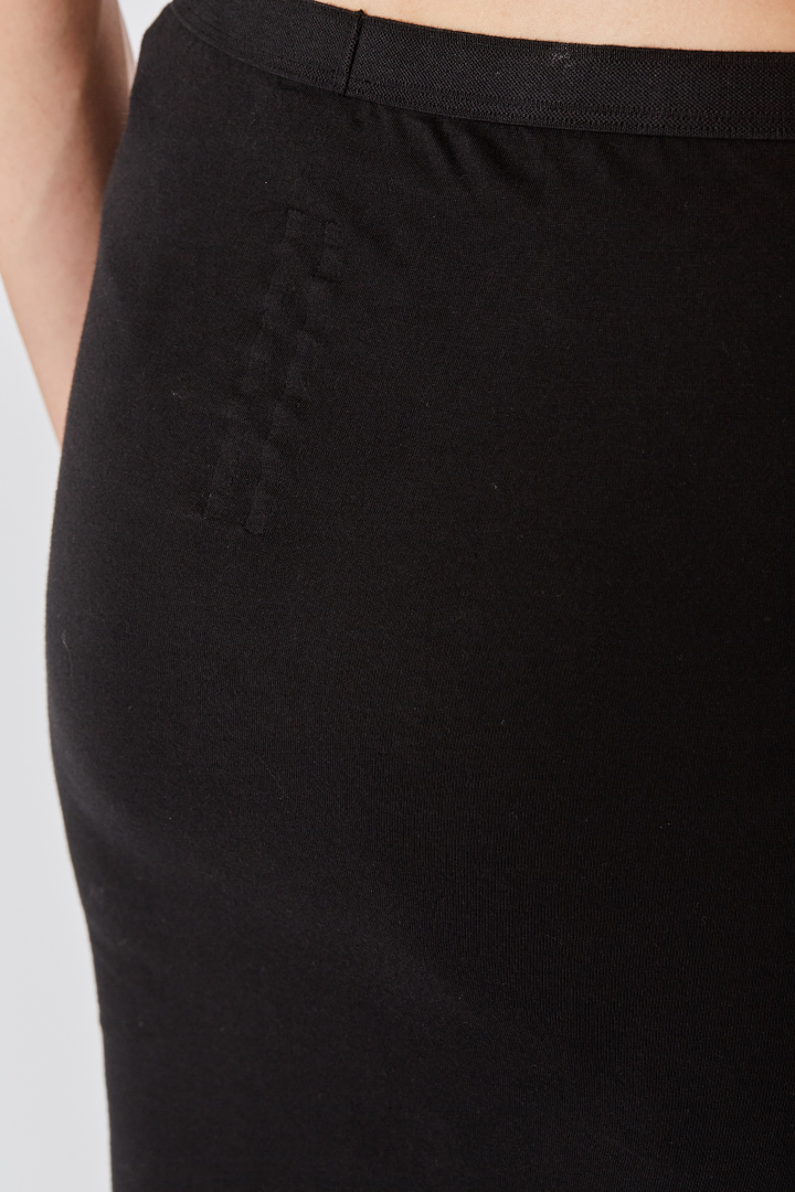 Soft Edfu Skirt Knee - Black