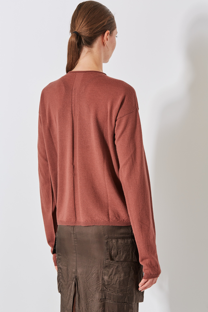 Knit Sweater Pull - Rosewood
