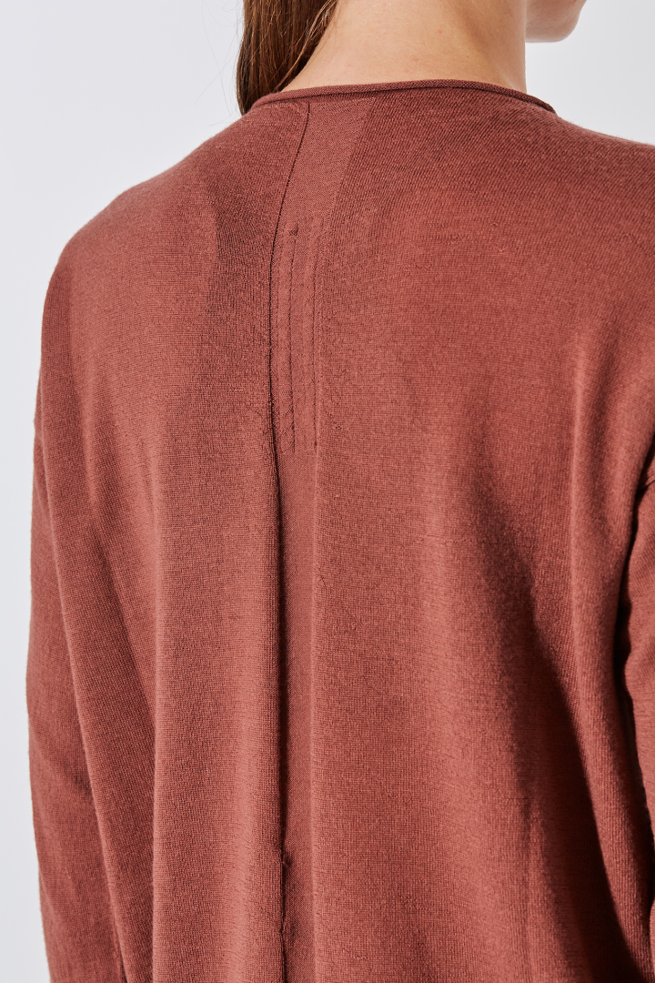 Knit Sweater Pull - Rosewood